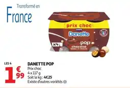Auchan Danette Pop offre