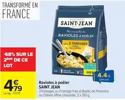 Carrefour Market SAINT JEAN Ravioles à poêler offre