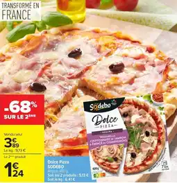 Carrefour Market SODEBO Dolce Pizza Regina offre