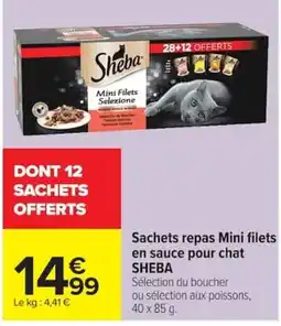 Carrefour Market Sheba Mini Filets offre