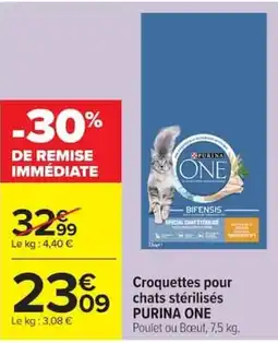 Carrefour Market PURINA ONE offre