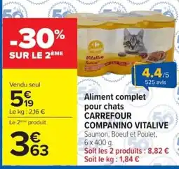 Carrefour Market Companio Vitalive offre