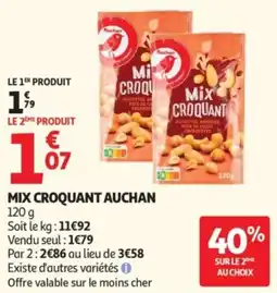 Auchan Mix Croquant Auchan offre