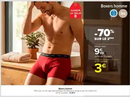 Carrefour Market URBAN Boxers homme offre