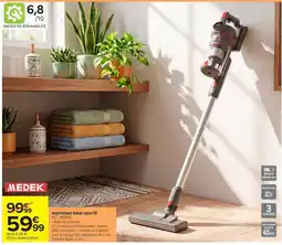 Carrefour Market MEDEK Aspirateur balai sans fil offre
