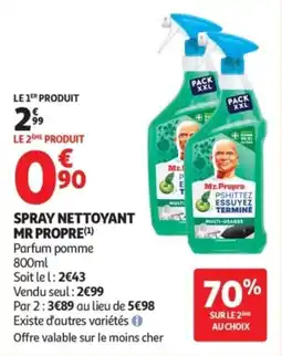 Auchan Mr. Propre SPRAY NETTOYANT offre