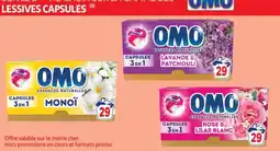 Auchan OMO CAPSULES 3 EN 1 offre
