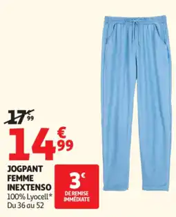 Auchan INEXTENSO JOGPANT FEMME offre