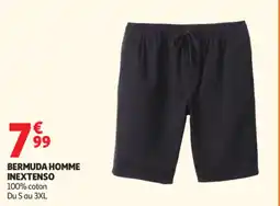 Auchan INEXTENSO BERMUDA HOMME offre