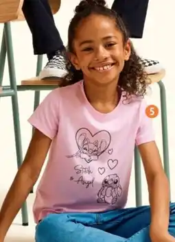 Auchan Stitch tee-shirt fille offre