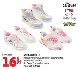 Auchan SNEAKER FILLE offre