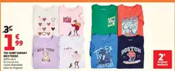 Auchan Inextenso tee-shirt enfant offre