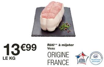 Monoprix Rôti à mijoter offre