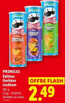 Lidl Pringles édition limitées stadium offre