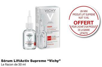 Monoprix Vichy sérum liftactiv supreme offre