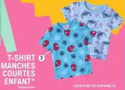 E.Leclerc T-shirt manches courtes enfant offre