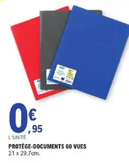 E.Leclerc Protège-documents 60 vues offre