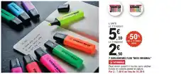 E.Leclerc STABILO 7 surligneurs fluo "boss original" offre