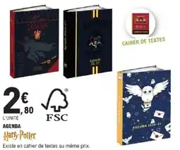 E.Leclerc HARRY POTTER Agenda offre
