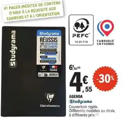 E.Leclerc STUDYRAMA Agenda offre