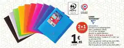 E.Leclerc CLAIREFONTAINECahier "koverbook" offre