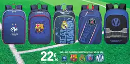 E.Leclerc Sac à dos 2 compartiments football offre