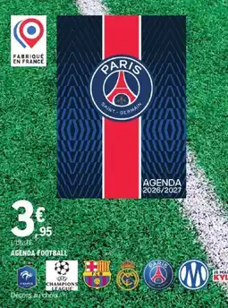E.Leclerc Agenda football offre
