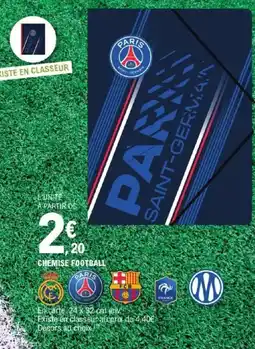 E.Leclerc Chemise football offre