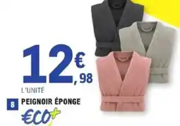 E.Leclerc Peignoir éponge offre