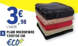 E.Leclerc Plaid microfibre offre