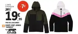 E.Leclerc AIRNESS Coupe vent junior offre