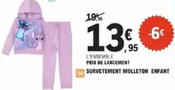 E.Leclerc Survetement molleton enfant offre