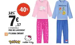 E.Leclerc Pyjama enfant offre