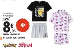 E.Leclerc Pyjama court junior offre