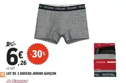 E.Leclerc 10 lot de 3 boxers junior garçon offre