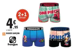 E.Leclerc FREEGUN Boxer garçon offre
