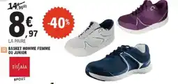 E.Leclerc TISSAIA Basket homme femme ou junior offre