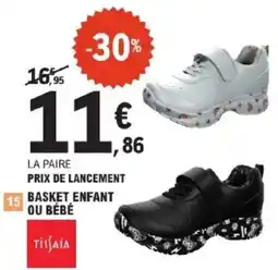 E.Leclerc Basket enfant ou bébé offre