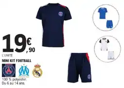 E.Leclerc Mini kit football offre