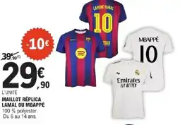 E.Leclerc Maillot réplica lamal ou mbappé offre