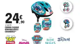 E.Leclerc Combo casque genouillières coudières offre