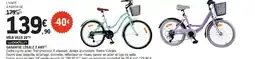 E.Leclerc WOODSUN Vélo ville 20" offre