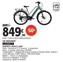 E.Leclerc WOODSUN Vae crossover offre