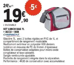 E.Leclerc Set lunch bag + accu + box offre