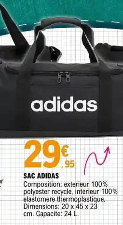 E.Leclerc adidas SAC ADIDAS offre