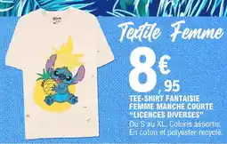 E.Leclerc Stitch Tee-shirt fantaisie offre