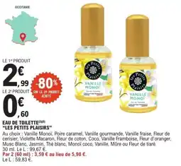 E.Leclerc Les Petits Plaisirs Vanille Monoï offre