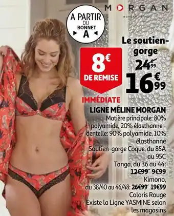 Auchan Morgan ligne méline offre