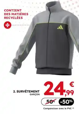 Sport 2000 Adidas Survêtement Garçon offre