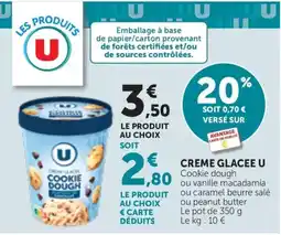 Bi1 U Crème glacée Cookie dough offre